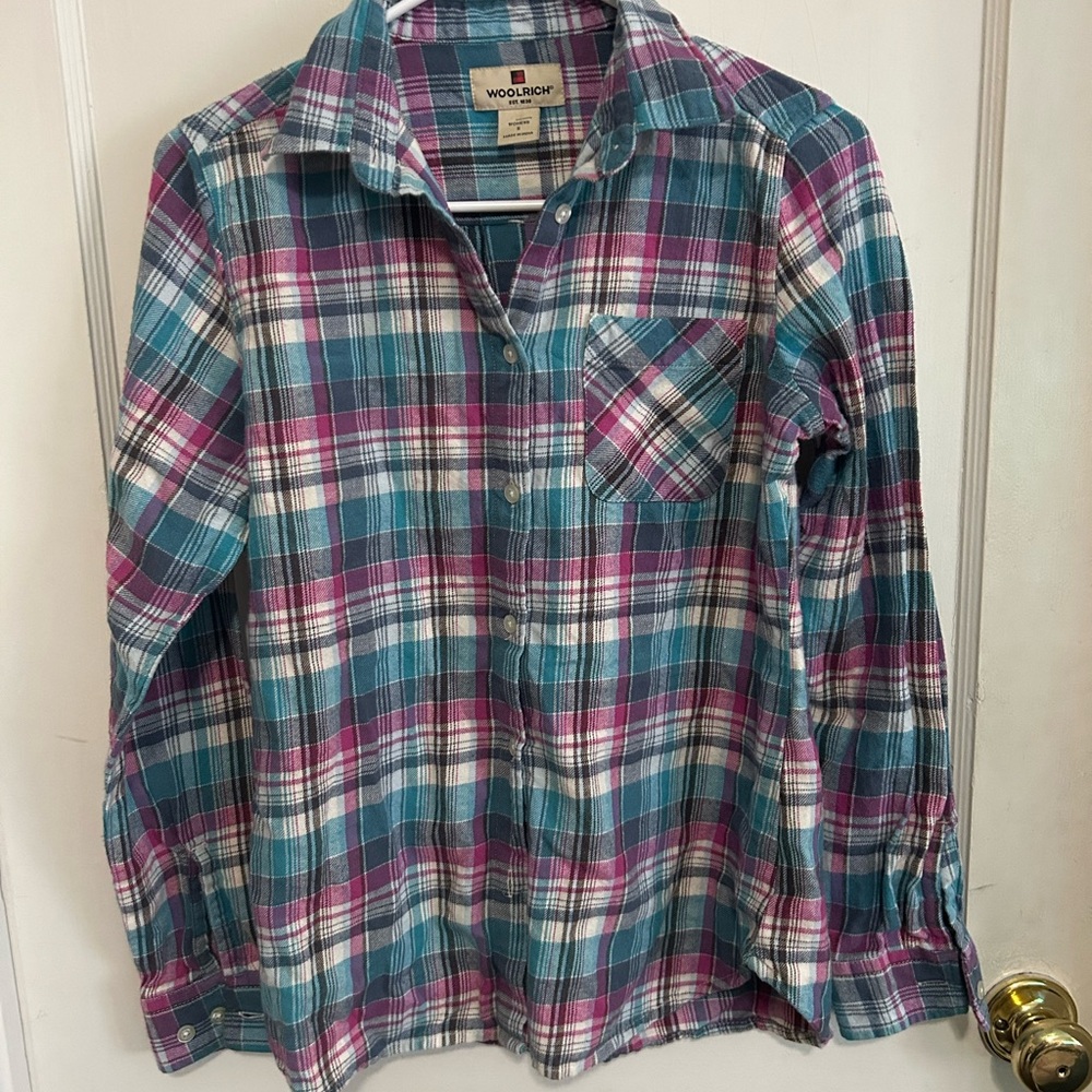 Vintage Woolrich Multicolor Plaid Shirt